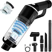 Handheld Vacuum Cleaner, 12000Pa Powerful Car Vacuum Cleaner USB Rechargeable Cordless Hand Held Vacuum, Portable & Lightweight Car Hoover for Home, Car, Office, Pets, Hair