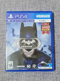 在飛比找Yahoo!奇摩拍賣優惠-【兩件免運🍀】PS4 VR專用 蝙蝠俠 阿卡漢 Batman