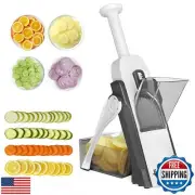 Safe Mandoline Slicer for Kitchen, Potato Chip Slicer,Vegetable Cucumber Slic
