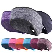 Winter Women's Ski Hair Fixing Headband Ear Muffs Outdoor Cationic Sweat Towel