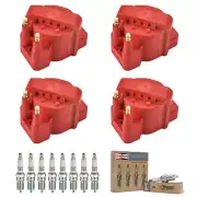 Energy Ignition Coil & Champion Platinum Spark Plug For Chevrolet Lumina DR39