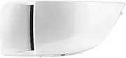 1 Pair Car Fog Light Cover ABS Front Fog Lamp Cap Compatible For 8th STI WRX 2004 2005(White)