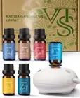 Hotel Scented Essential Oils Set with Waterless Oil Diffuser, 100% Nature Pure O