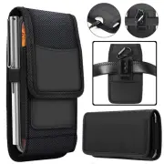 Nylon Cell Phone Holster Belt Clip Case For Samsung A15 A54 A34 A52 A33 5G A03S