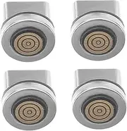 SHINEOFI 4Pcs Rotating Magnetic USB C Adapter Tips Magnetic Phone Connector for Type C Devices Dust Blocking Design Fast Charging Compatible Stylish Functional