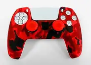 Genérico Silicone Case for DualSense PS5 Controller, Waterproof, Rugged and Non-Slip, Camouflage Design, Safe Protection for Durable PS5 Controllers