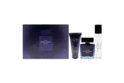 Bleu Noir by Narciso Rodriguez for Men - 3 Pc Gift Set 3.3oz EDP Spray, 1.6oz Shower Gel, 10ml EDP Spray