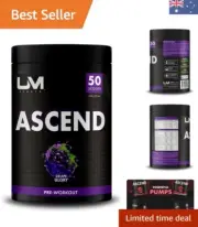 Sports Ascend Pre-Workout with Alpha GPC, Beta Alanine and Sustained Release ...