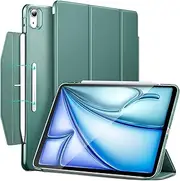 ESR for iPad Air 11 Inch Case M3/M2, iPad Air 7th/6th/5th/4th Gen Case (2025/2024/2022/2020) 10.9 Inch, Trifold Smart Case, Auto Sleep and Wake, Slim and Lightweight, Green