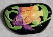 Vtg Applause Vase Conservation Collection Royal Gramma Fish by Dan Gilbert w/Box
