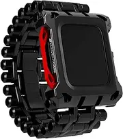 [Element Case] Black Ops Watch Band for Apple Watch Series 7, 45mm - Black/Red (EMT-522-258AZ-01)