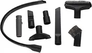PartyKindom Versatile Cleaner Accessory Kit 8-Piece Set Dust Mite Desk Cleaning Tools Crevice Tool Brush Attachment Round Brush for 32/35mm Vacuums
