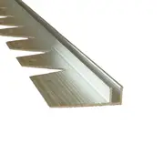 Roberts 3.3m Silver Multiflex Pinless Floor Trim - 10 Pack