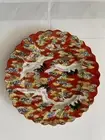Beautiful Japan Dish 4 Flying Cranes ,As Pic ( 6" width ,103 gr )