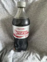 Share A Coke with Jenna 2025 Personalized Gift Coca Cola Bottle 20oz Diet