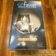 Ezfaucet Touch Free Faucet Adapter Touchless Sensor Conserves Water EZFOO3C NEW