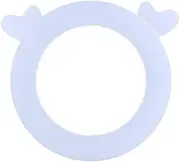 Ring Light LED Desktop Selfie Ring Light USB Camera Adjustable 3200-6500K Color Temperature with Telephone Clamp/Holder Holder for Photography Make-up (White)