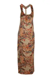 Navajo Maxi Dress--LAD-1DN09303