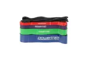5x Powertrain Home Workout Resistance Bands Gym Exercise