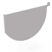 SA NEW Stratco Smoothline Gutter Stop End Birch
