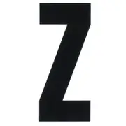 BLA Rego Letter Pair 6in