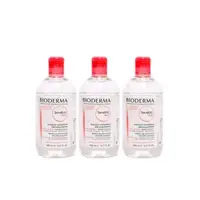 在飛比找森森購物網優惠-Bioderma 高效潔膚水500ml一般敏感肌 3入組