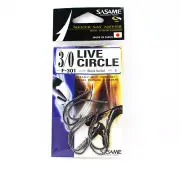 Sasame F-301 Live Circle Bait Hook Size 3/0 (4378)