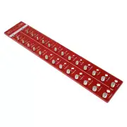 Nut and Bolt Thread Checker 14 Imperial 14 Metric Thread Identifier GaugeⓀℐ⚘