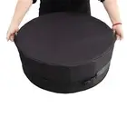Round Fire Pit Cover Anti-scratch Garden Furniture Cover for Patio Backyard