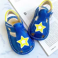 在飛比找momo購物網優惠-【Swan天鵝童鞋】城市 星星 小童 寶寶鞋 學步鞋 涼鞋 