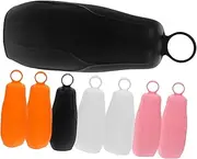 ASAKKURA 8pcs Shampoo and Conditioner Travel Bottles Leak Proof Silicone Sleeves Set