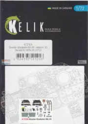 RESK72128K 1:72 ResKit/Kelik 3D Detail Set - Gladiator Mk.I/III (AFX kit)
