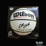 Wilson Caitlin Clark Journey Basketball Series Make Your Mark White size 7 29.5"