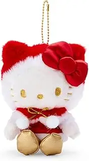 Sanrio 559351 Sanrio Mascot Holder Hello Kitty, Hello Kitty, 3.7 x 2.8 x 4.5 inches (9.5 x 7 x 11.5 cm), Christmas Design Series, Character