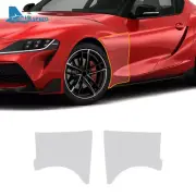 Fenders Precut Paint Protection Film Clear PPF TPU For Toyota GR Supra 2019-2023 (for: Toyota)