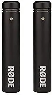 RØDE Microphones M5MP Rode M5 Matched Pair Compact 1/2" Cardioid Condenser Microphones, Black