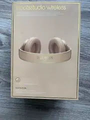 BALMAIN X BEATS | BALMAIN Beats Studio2 Wireless Headphones - Gold Safari