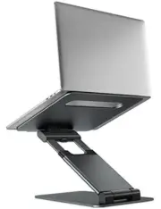 Nulaxy Laptop Stand for Desk, Ergonomic Sit to Stand Laptop Holder Convertor, Ad