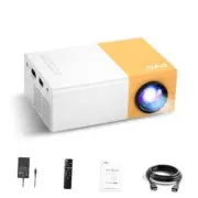 Mini Projector, Portable Projector for Cartoon, Kids Gift, projector YG300Pro