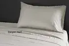 DONNA KARAN 100% SILK QUEEN FITTED SHEET only PLATINUM SILK ESSENTIALS $750
