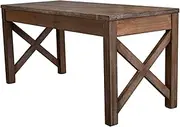 GUAWJRZDP Dining Bench, Farmhouse Wood Bench, Dining Room Bench, Bench with Armless, Entryway Bench for Living Dining Room, Hallway and Bedroom, Easy Assembly(Brown)