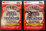 1987 (2) Topps Kmart Baseball Stars of the Decades 25th Anniversary Sets