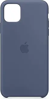 Apple iPhone 11 Pro Max Silicone Case - Slim Fit, Alaskan Blue, Wireless Charging Compatible