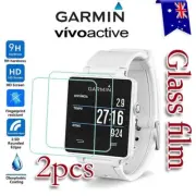 2X Garmin Vivoactive Tempered Glass / Plastic Screen Protector Film Guard