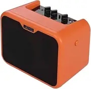 JOYO MA-10A Mini Portable Acoustic Guitar Amplifier Speaker Switchable Normal/Bright Dual Channel 10W Amp, Orange