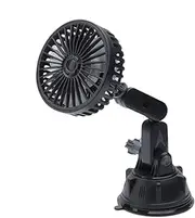 Portable Fan for Car | Auto Cooler with Strong Suction | Portable Car Fan with Strong Suction and 3 Speeds, for Vehicle Window, Windshield