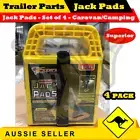 Superior Jack Pads Set of 4 Pads RV Caravan Levels Stabilizer awning leg support