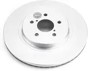 Power Stop JBR1759EVC Front Evolution Genuine Geomet Coated Brake Rotor For Subaru Crosstrek 2018-2022, Subaru Impreza 2017-2022 [Model Specific]