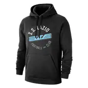 UKSoccerShop Lazio Circle footer with hood, black XSW