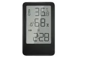 Black Digital Thermometer Hygrometer Temperature LCD Humidity Meter Room